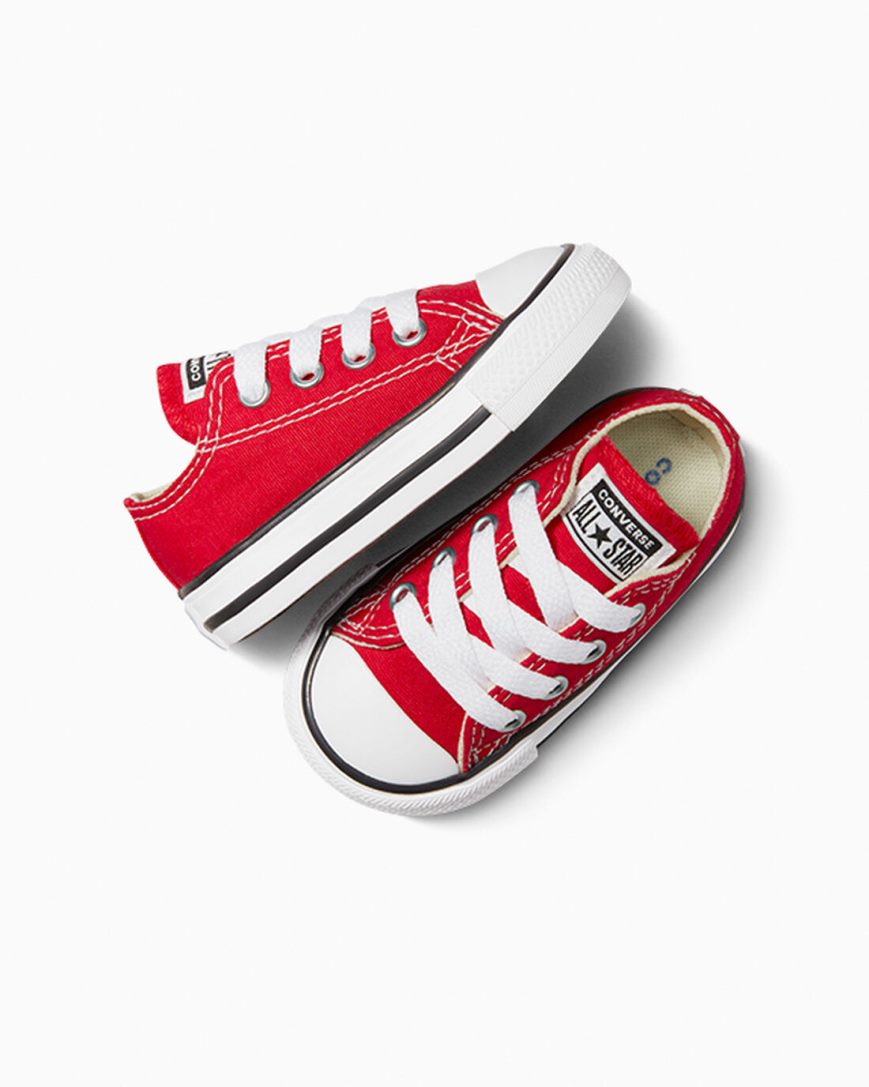 Tenisky Nizke Converse Chuck Taylor All Star Klasické Dievcenske Červené | SK HQA11W2